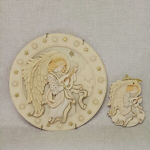 Seraphim  Collection  ROSALYN 'Rarest of Heaven'1st Edition & matching ornament.